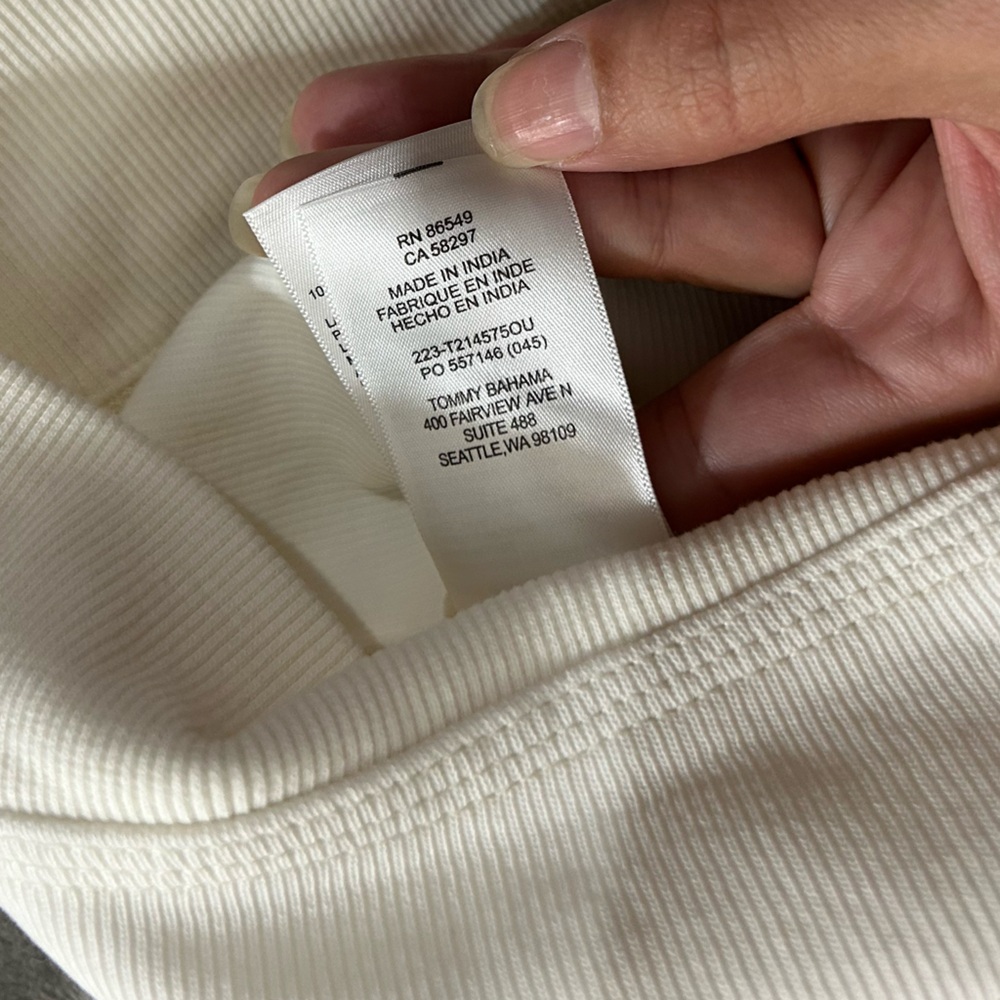 Tommy Bahama quarter zip sweater - Picture 9 of 11